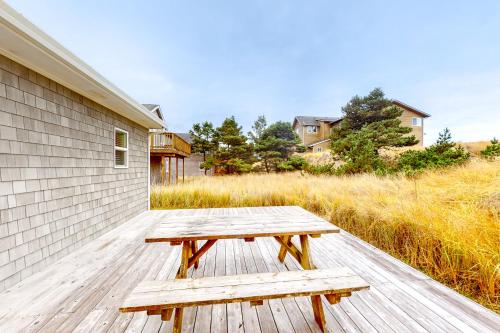 Sittin' By The Sea in Pacific City (OR)