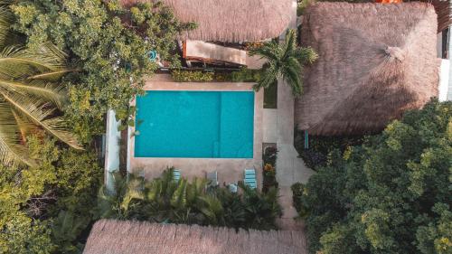 Exterior view, Azul 36 Hotel in Bacalar