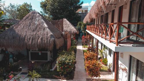 Entrance, Azul 36 Hotel in Bacalar