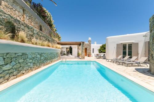 Villa Zen - Hot Tub - MG Villas Mykonos – khách sạn tại Psarou
