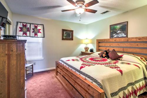 Rustic Gatlinburg Tree Top Dream Cabin with Hot Tub - image 13