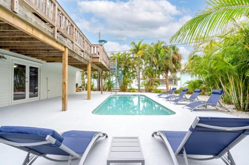 Heated Pool/Near Ana Maria Beach/King/4BD.3Bath