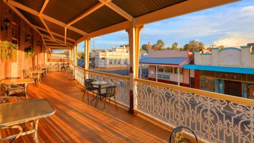 Balcony/terrace, Commercial Travellers House in Gulgong