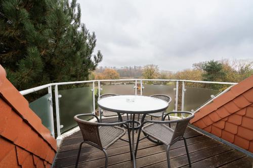 Балкон/тераса, Wohnpark am Mühlenteich - Appartement 34 (Wohnpark am Muhlenteich - Appartement 34) in Тимендорфен Странд