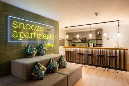 Lobby, Snooze Apartments Alling in Alling