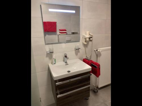 Bathroom, Ferienwohnung "an der Wiesent" in Ebermannstadt