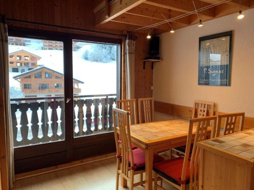 Appartement à Châtel, 6 pers, mezzanine, balcon, 100m navette, parking, animaux acceptés - FR-1-198-250, Châtel (Foto 6)