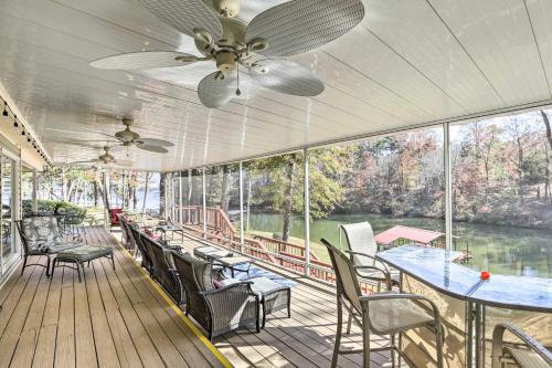 Pet-Friendly Lakeside Retreat Hot Tub and Dock!