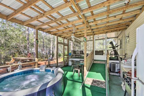 Keaton Beach Escape w/ Hot Tub < 2 Mi to Shore in Perry (Florida)