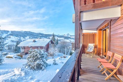 Wonderful appartement in a chalet with balcony - Megève - Welkeys