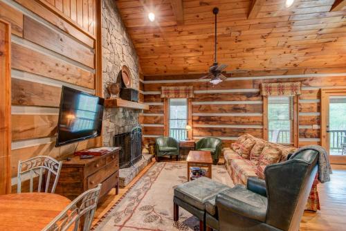 Cozy Twin Rivers Edge in Valle Crucis, USA