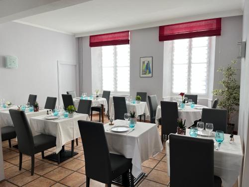 Logis Hotel L'Arche de Noe - 레스토랑