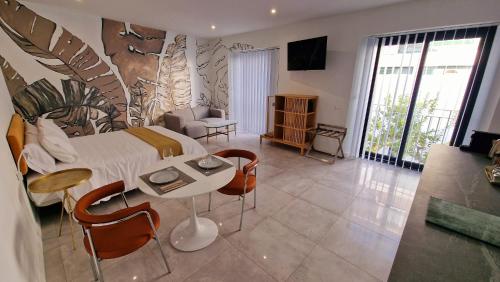 Junior Suite with Balcony room in OPUNTIA Hotel Boutique