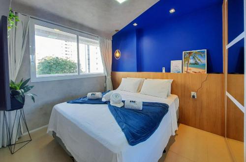 Luxuoso e Moderno Studio no Cocó, Pertinho de Tudo, 3 Pessoas, Ar Cond, Cozinha Completa, Condomínio Clube, Academia, Piscina, Coworking, Lavanderia, Wifi TOP - One Milênio
