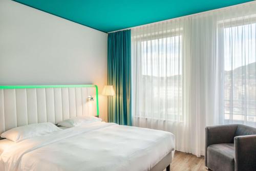 1 double bed