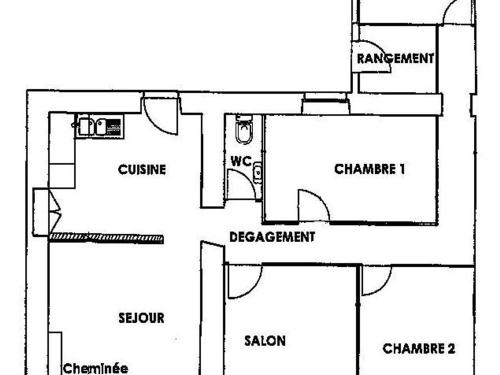 Gîte Neuillay-les-Bois, 3 pièces, 5 personnes - FR-1-591-104