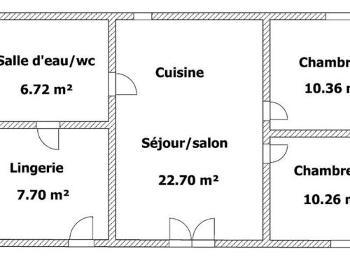 Gîte Les Clouzeaux, 3 pièces, 4 personnes - FR-1-426-288