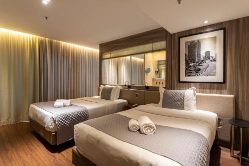 You Stay at Vila Olimpia - ITC Room Type - Deluxe Double Room with Two Double Beds You Stay at Vila Olimpia - ITC Room Type - Deluxe Double Room with Two Double Beds