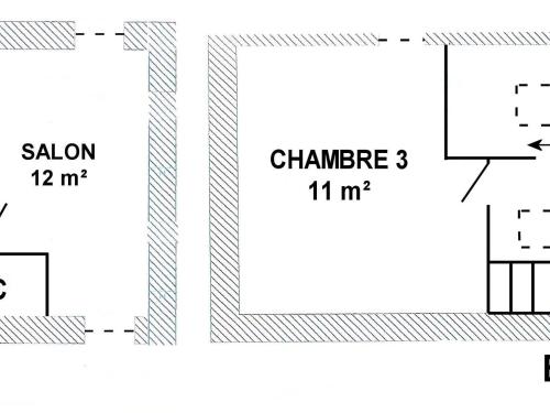 Gîte Donges, 4 pièces, 4 personnes - FR-1-306-1216