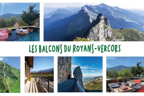 Balcons du Royans.Logement entier Piscine