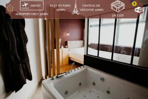 Sweet Love Room - Jacuzzi Privatif - Location saisonnière - Montreuil