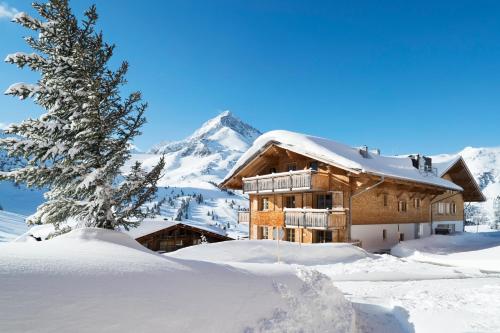 A szálláshely kívülről, AlpinLodges Kuhtai in Kuhtai