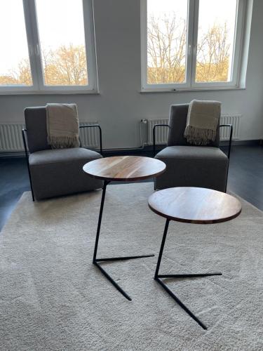 TruRetreats Design Loft für 8 Personen I Riesige Küche I eCharger I 65z SmartTV I 150qm, Hamburg (photo 6)