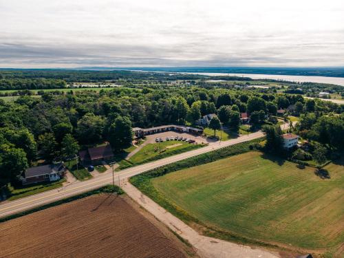 A szálláshely kívülről, Motel ile d'Orleans in Sainte-Pétronille (QC)