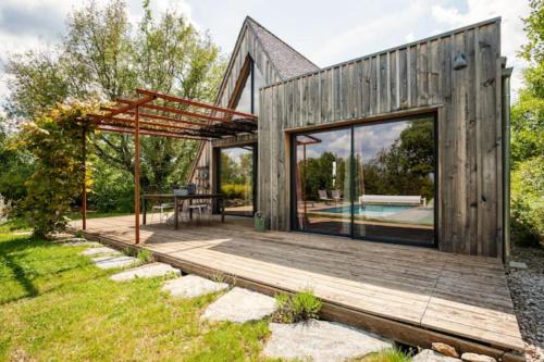 外部景觀, Les Trigones du Causse -Maison atypique avec Piscine Privée (Les Trigones du Causse -Maison atypique avec Piscine Privee) in 聖馬丹拉布瓦