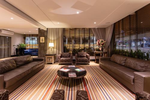 Lobby, Faial Prime Suites in Florianópolis
