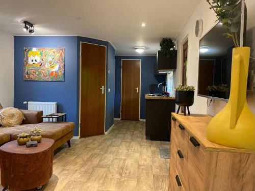 Atmospheric chalet near the Wadden Sea in Tzummarum