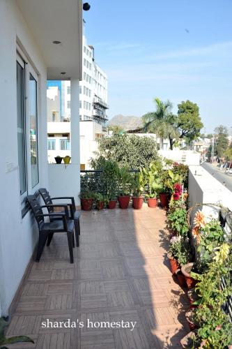 Balkon/terasa, Shardas Homestay in Muslim Mochi Mohalla