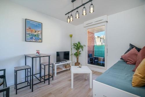 Air-conditioned apartment terrace gare st Charles - Location saisonnière - Marseille