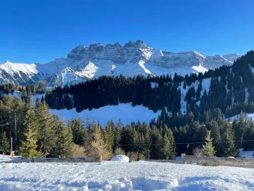 Mountain River Appart in Val dʼIlliez, Schweiz