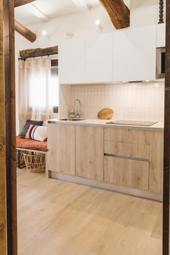 Kitchen, Apartaments la rambla - Garnatxa - 4 persones in Cornudella