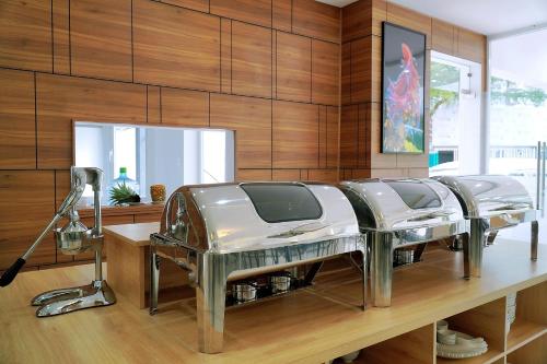 Étterem, Xà Nu Hotel in Quyet Thang