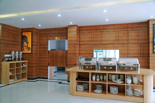 Étterem, Xà Nu Hotel in Quyet Thang