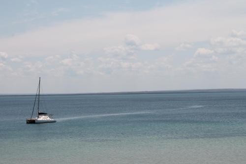 View, Wharf Side Inn in Pemba