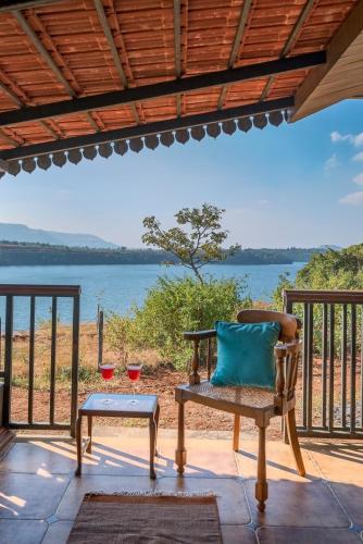 SaffronStays Anantham, Kamshet - pet-friendly lakefront villa with a huge verandah