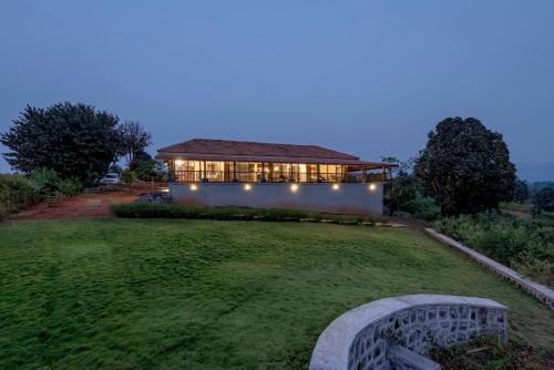 SaffronStays Anantham, Kamshet - pet-friendly lakefront villa with a huge verandah