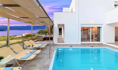 Cretan Sunset Villa Heated Pool