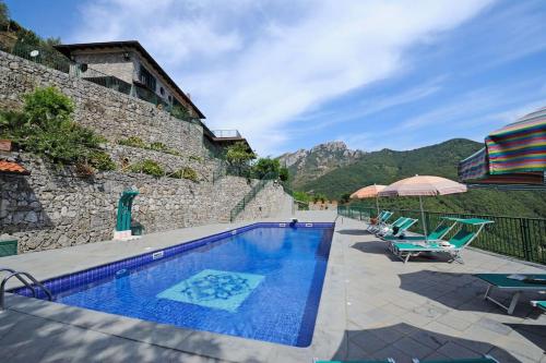  Aurora´s, villa con piscina, vista mare e garage in Ravello