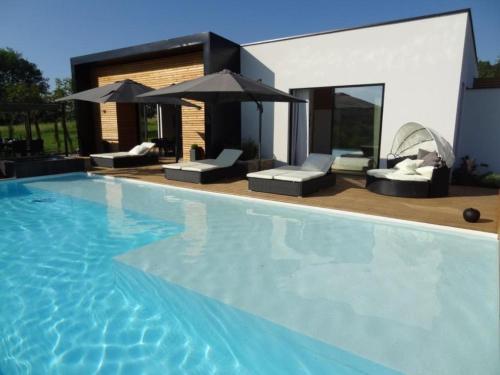 Splendide Villa ESTEVE piscine démesurée proximité Sarlat - Accommodation - Sainte-Mondane