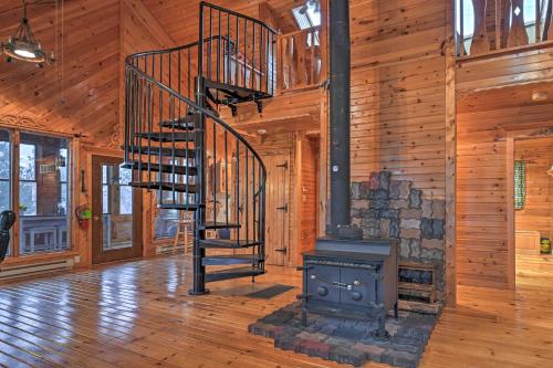 Waterfront Arkdale Retreat 2 Acres with Deck and View in Arkdale, USA