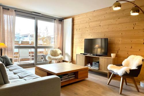 Modern Apt At The Foot Of The Slopes In Megève - Location saisonnière - Megève