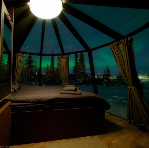 客房, Aurora River Camp Glass igloos & cabins in 基律納市中心