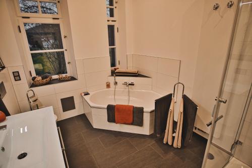 Bathroom, Feriendomizil Villa Neidstein in Hogen