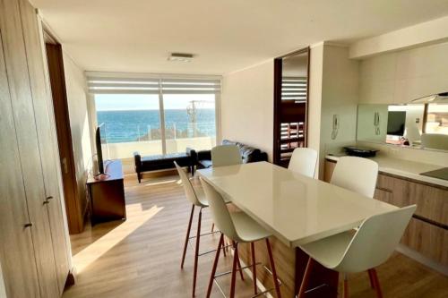 Apartamento en Playa Reñaca Villa del Mar Chile con vista al mar