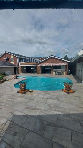 Swimming pool, Skylight Guest House in Harrismith