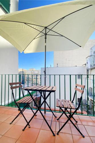 Balcony/terrace, Il Blu & InfinityFly Apartments in Bari